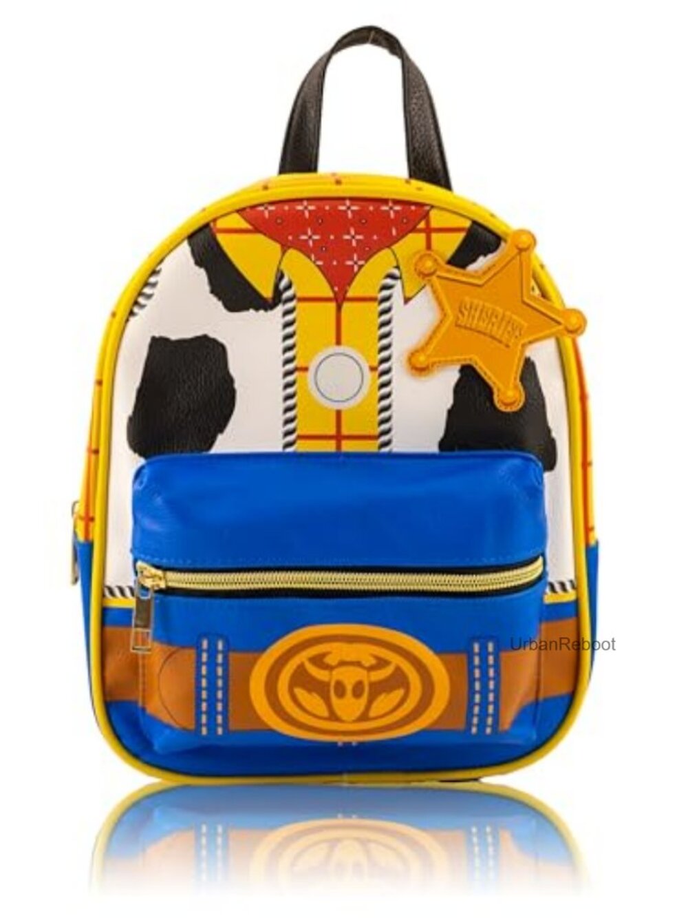 Disney Pixar Woody Mini Backpack Purse Faux Leather Small Daypack